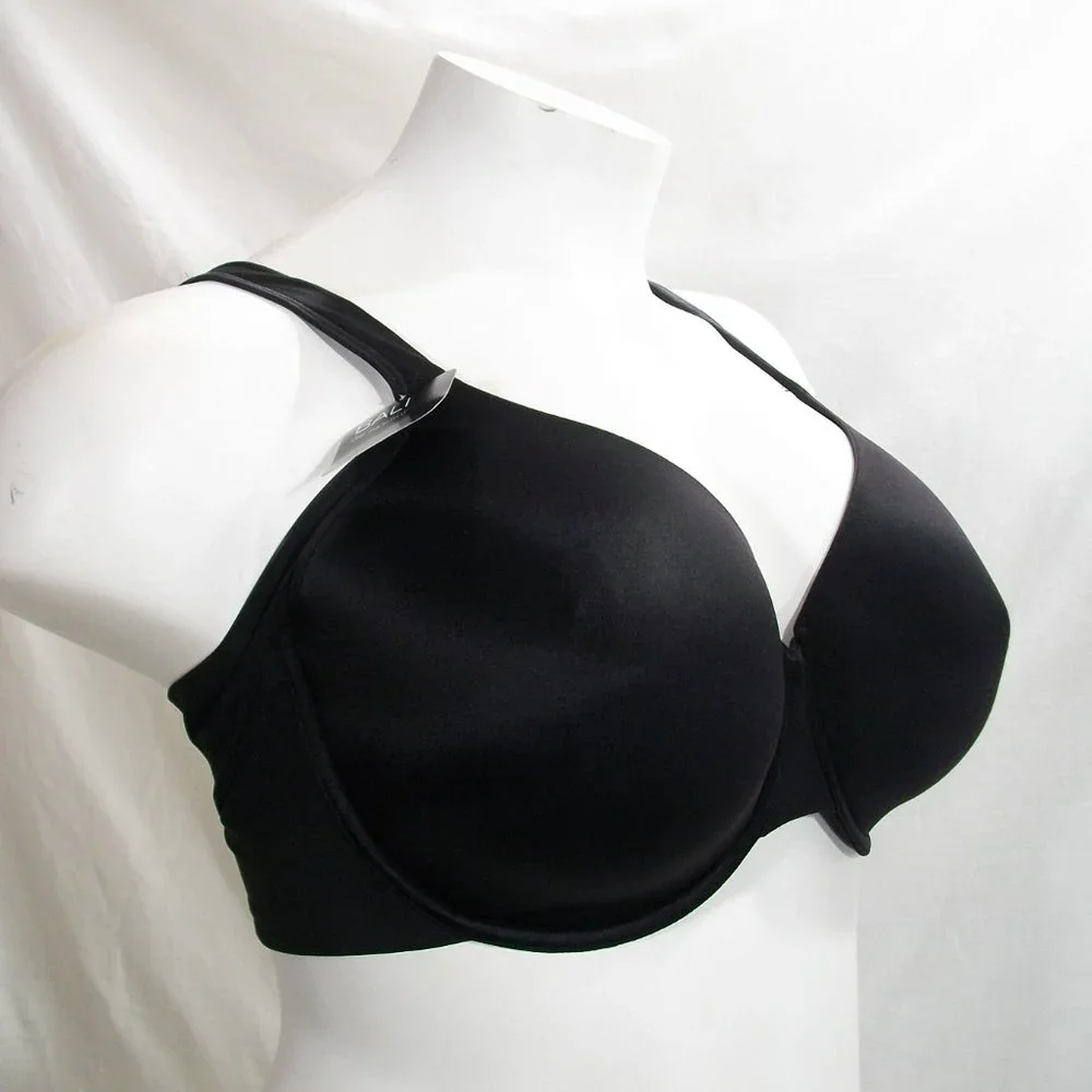 44B Beauty by Bali 6548 B548 One Smooth U Underarm Smoothing Underwire Bra Black